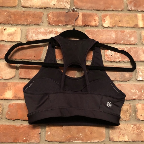 EUC - Athleta Sports Bra w/ Mesh - Picture 2 of 2